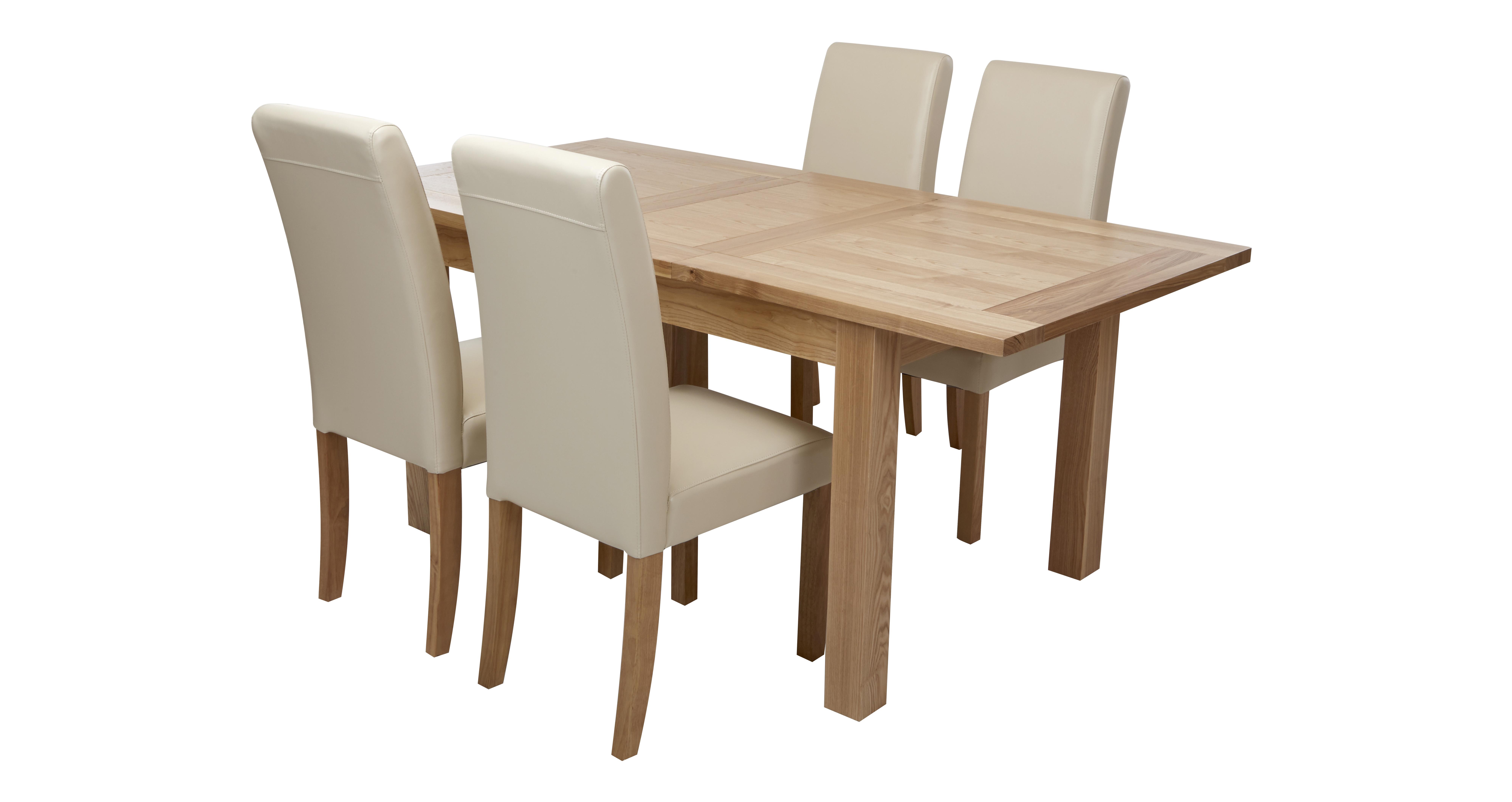 Dining Table Dfs Harbour Round Extending Table Set Of 4