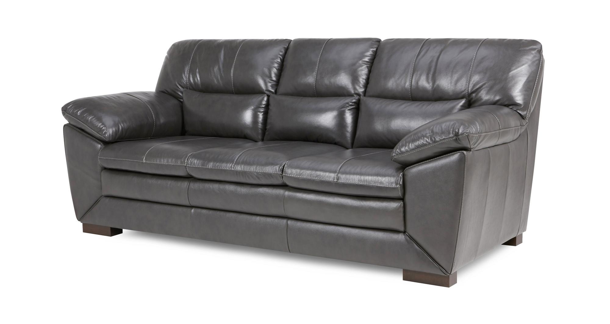 dfs leather sofas dfs global slate grey leather 3 seater sofa ebay dfs leather sofas dfs global slate grey leather 3 seater sofa ebay