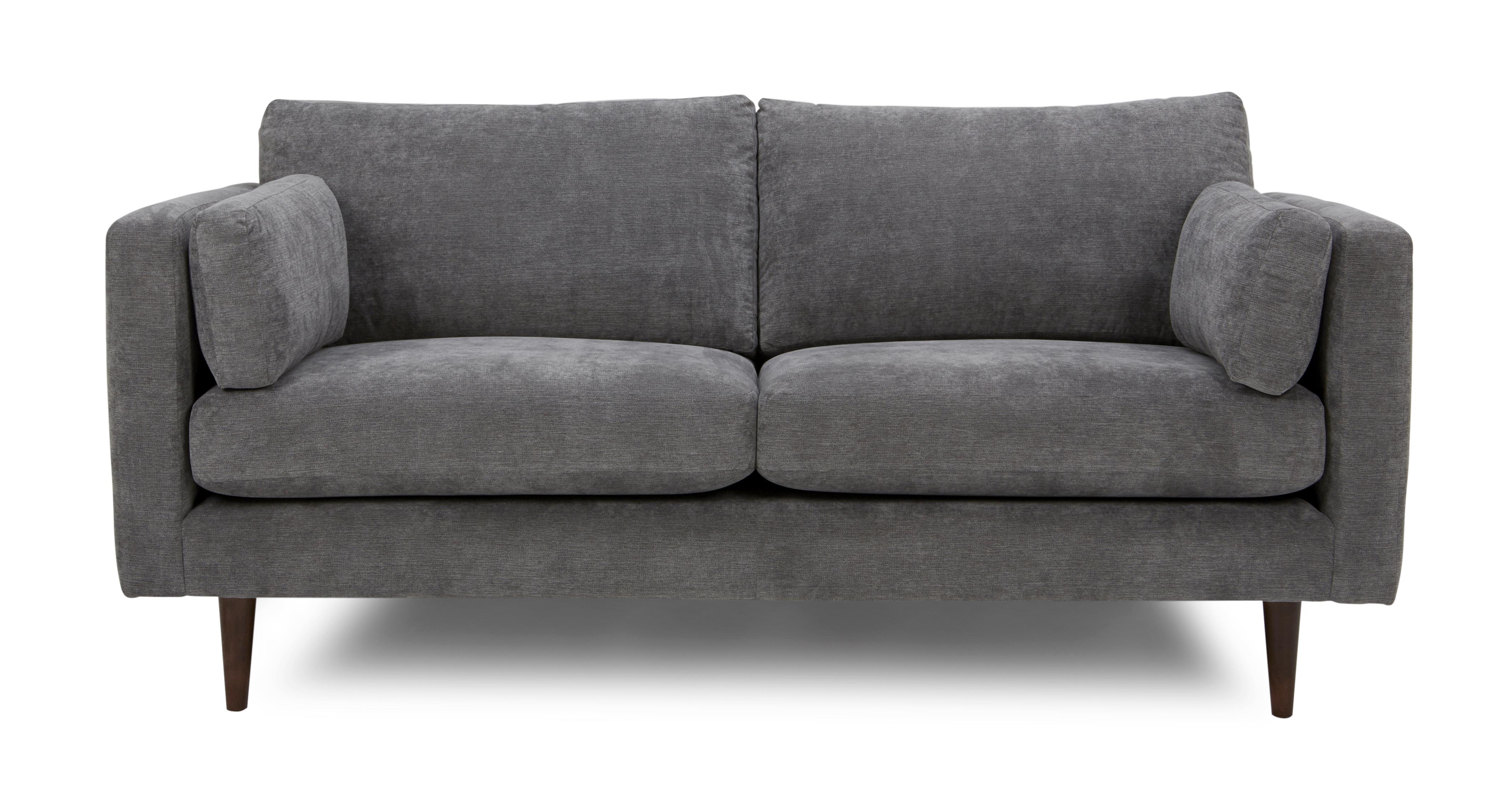 Marl Fabric Smooth Fabric Medium Sofa Imperial Smooth DFS