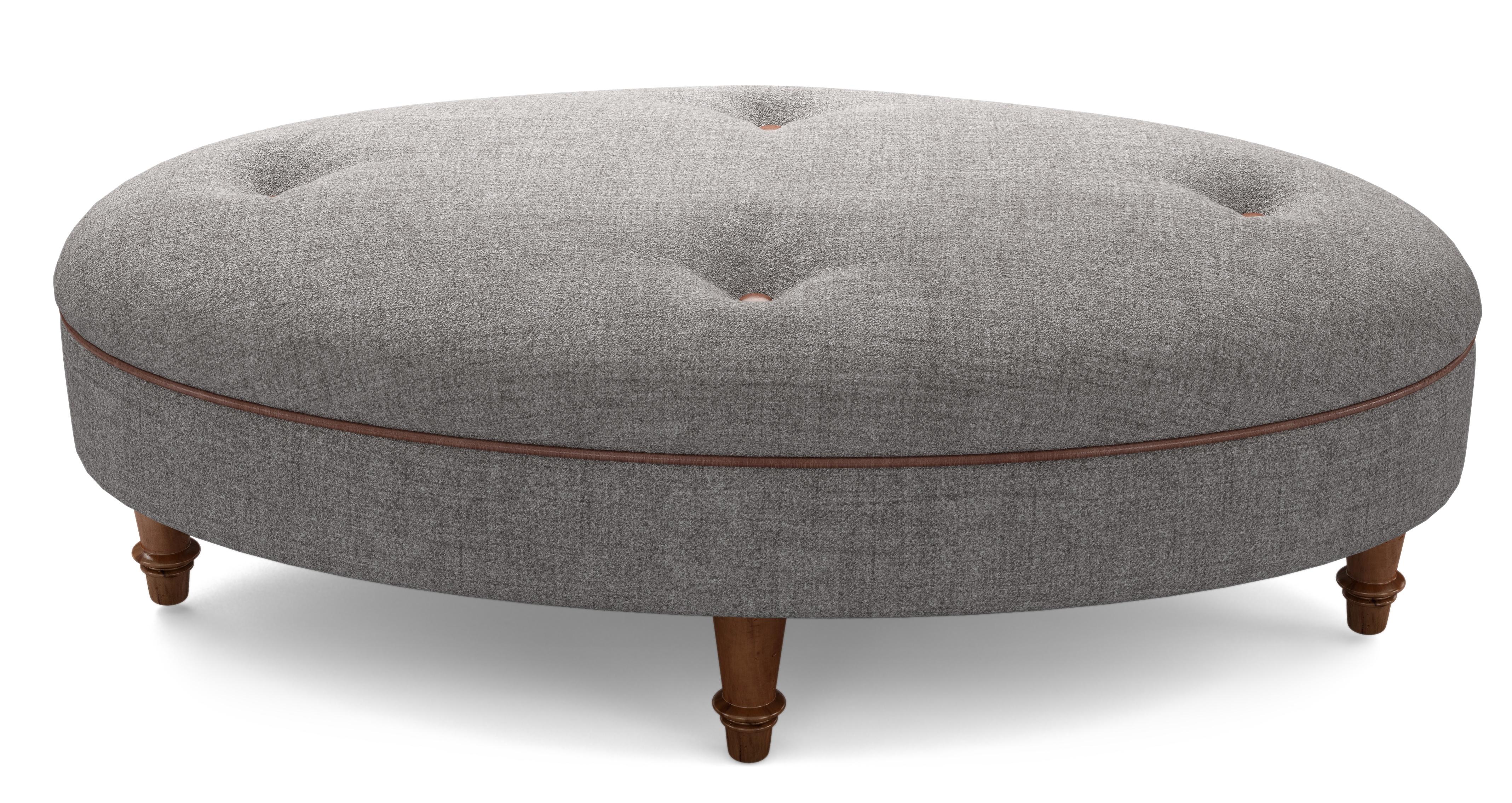 Moray Plain Oval Footstool DFS Ireland