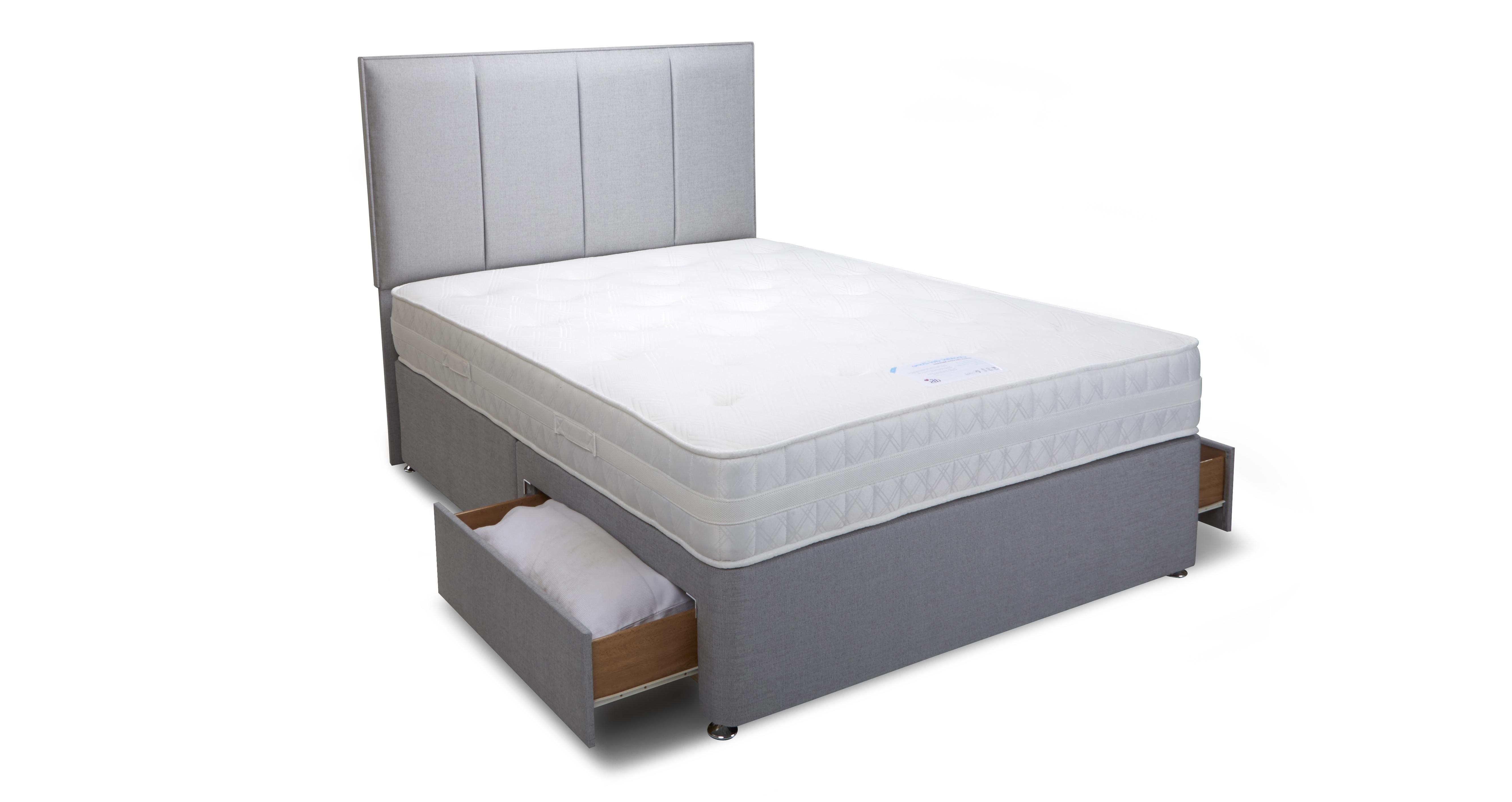 Peony Double 2 Drawer Bed DFS