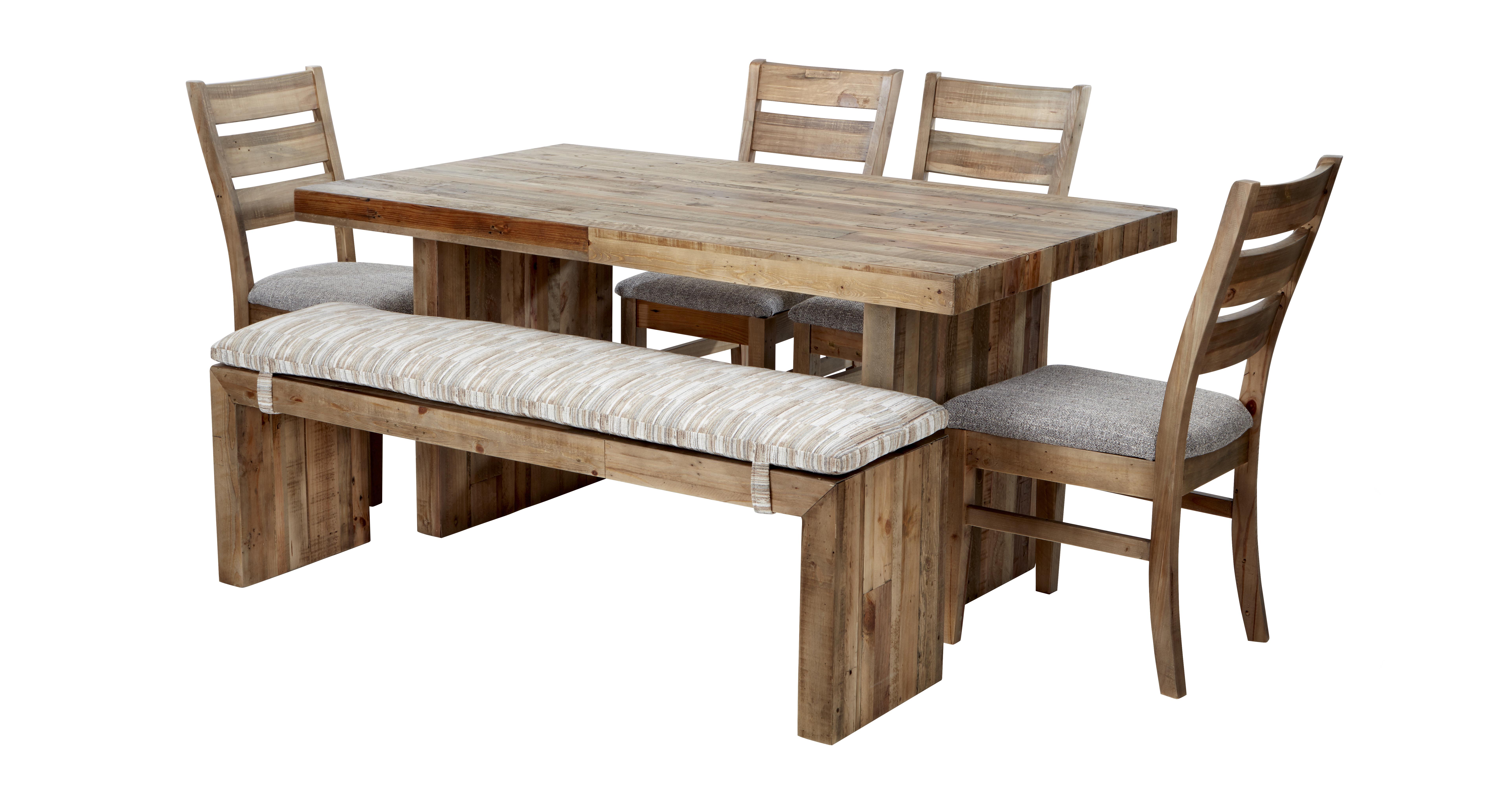 Sakura Small Fixed Top Table & Set of 4 Plain Seat Chairs DFS Ireland