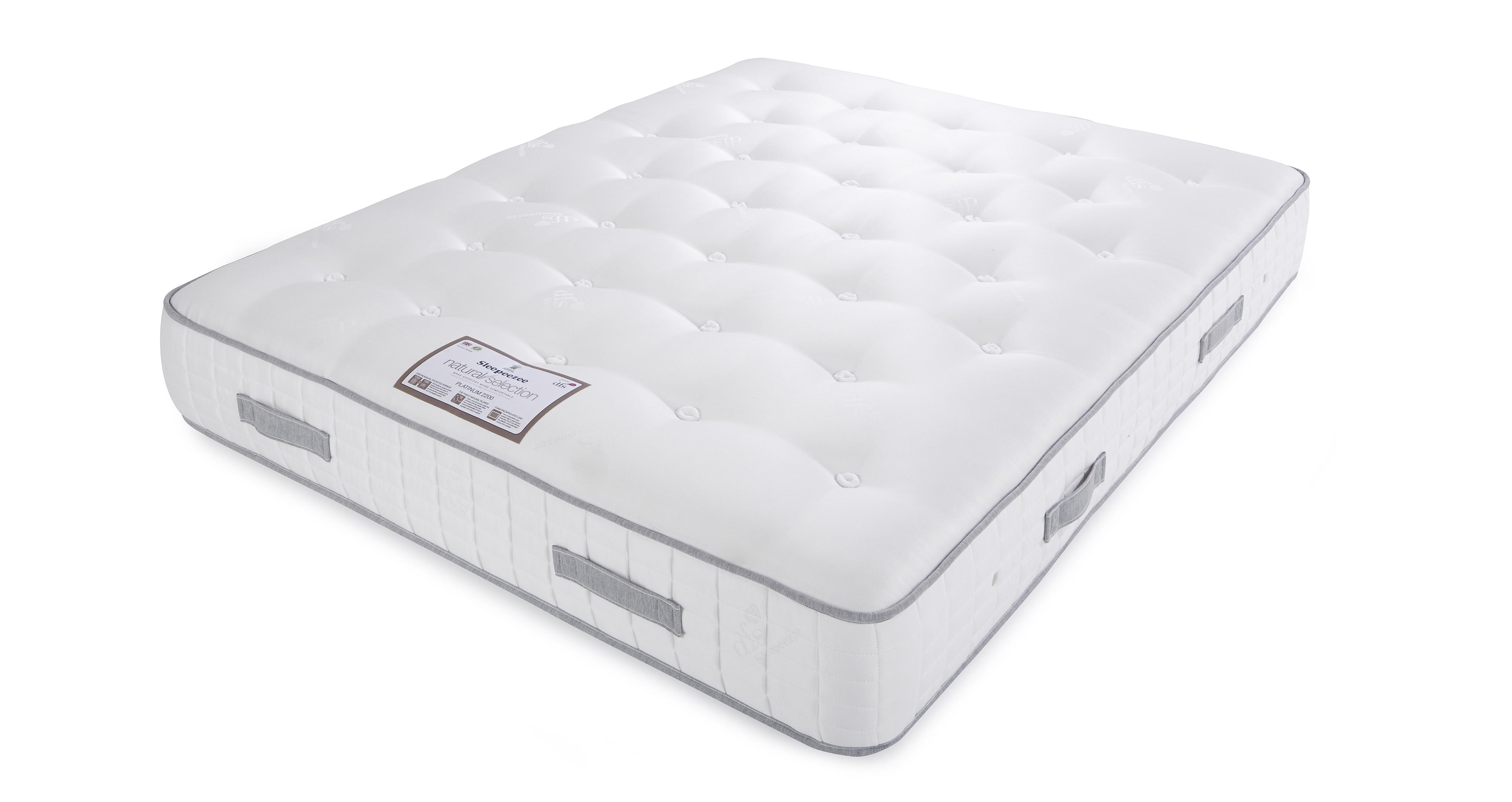 Sleepeezee Platinum 2200 Mattress Double (4 ft 6) Mattress Sleepeezee DFS