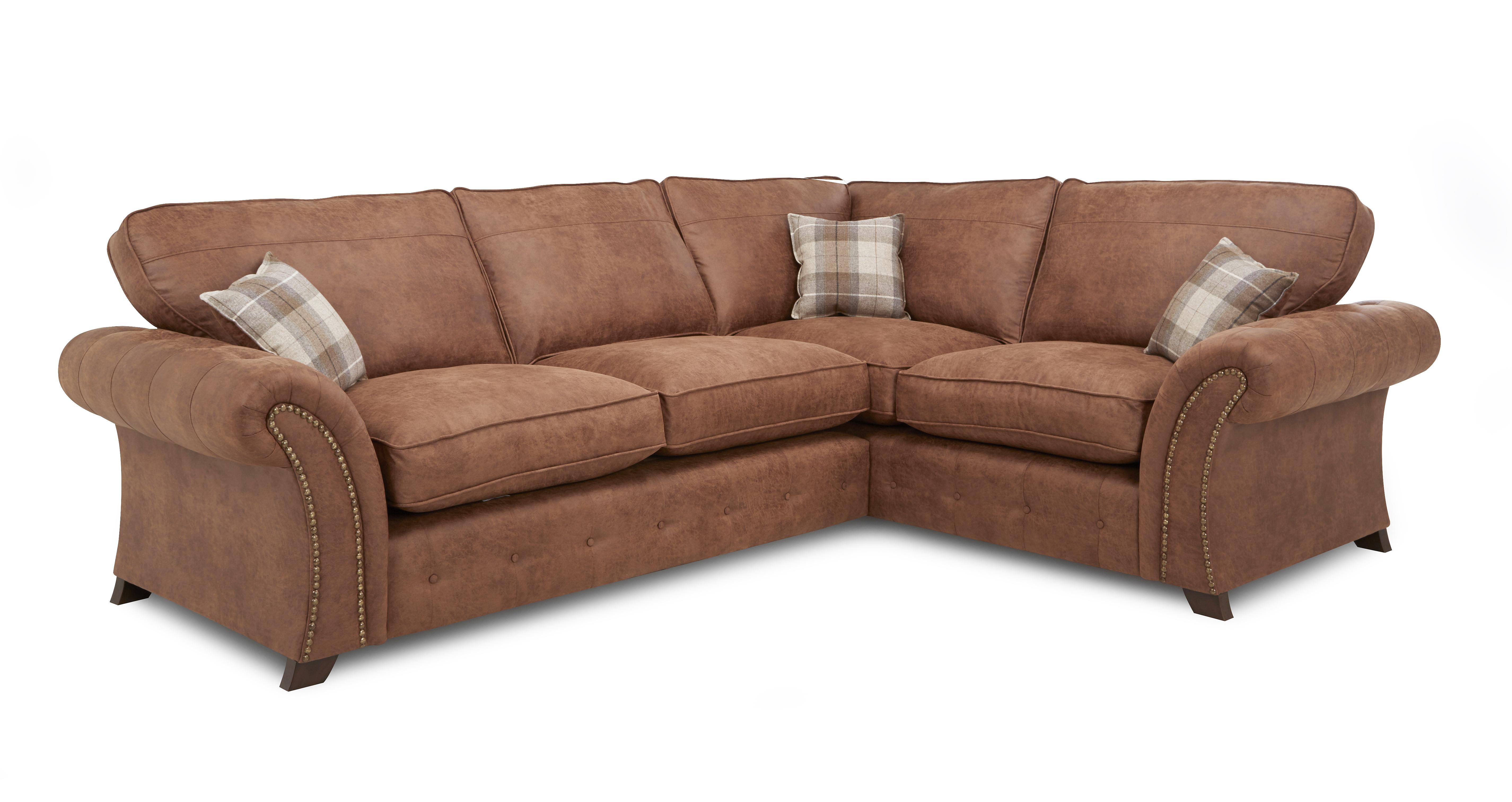 Woodland Left Hand Facing 3 Seater Formal Back Corner Deluxe Sofa