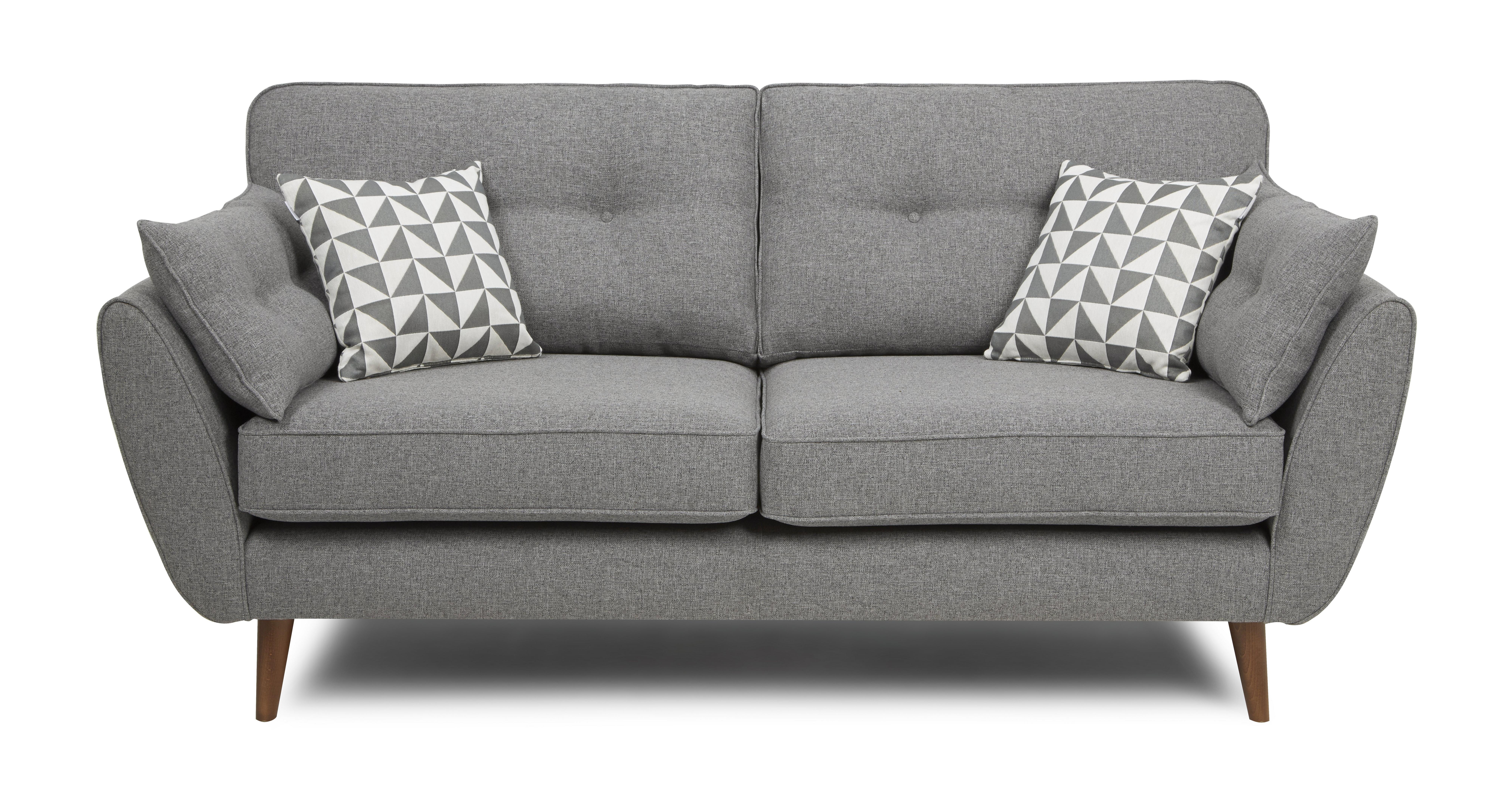 Zinc 3 Seater Sofa DFS