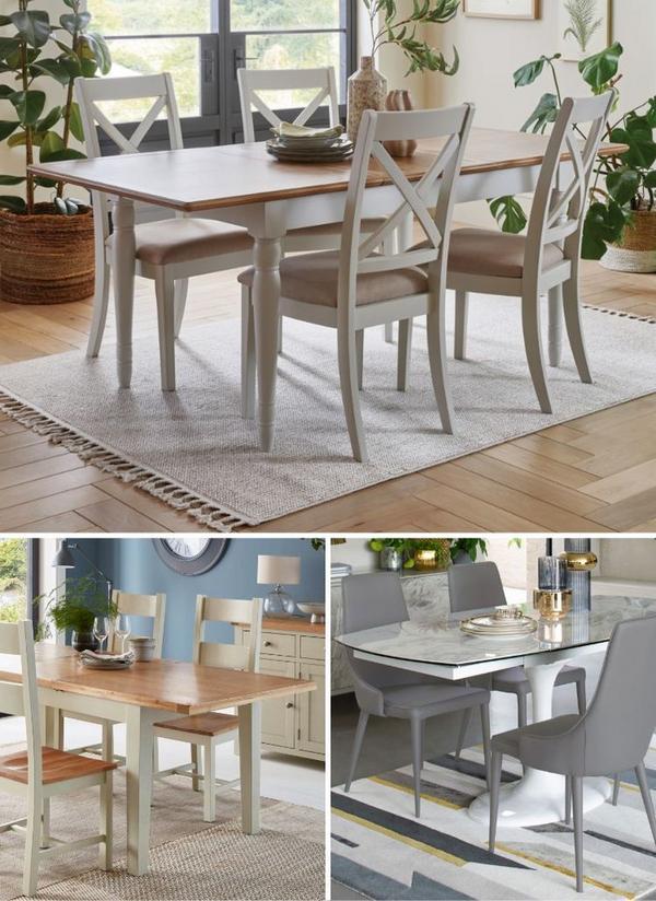 dining room decor extending tables
