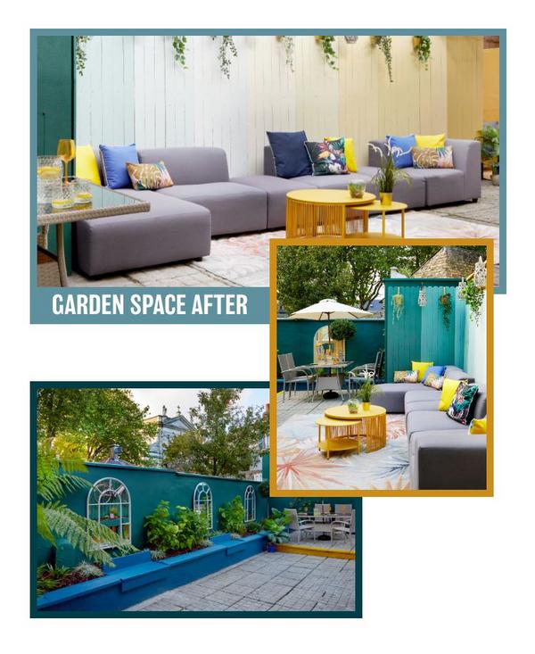 Novas Bella House the garden result