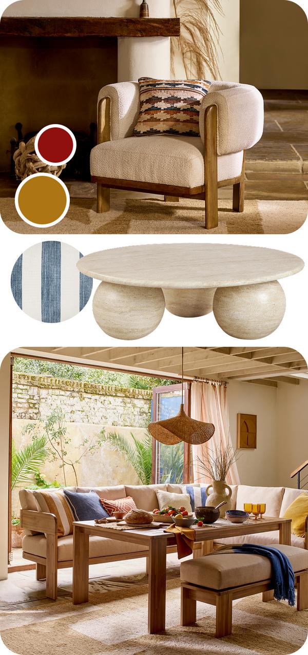 The Balearic Escape trend with Lenora sofa