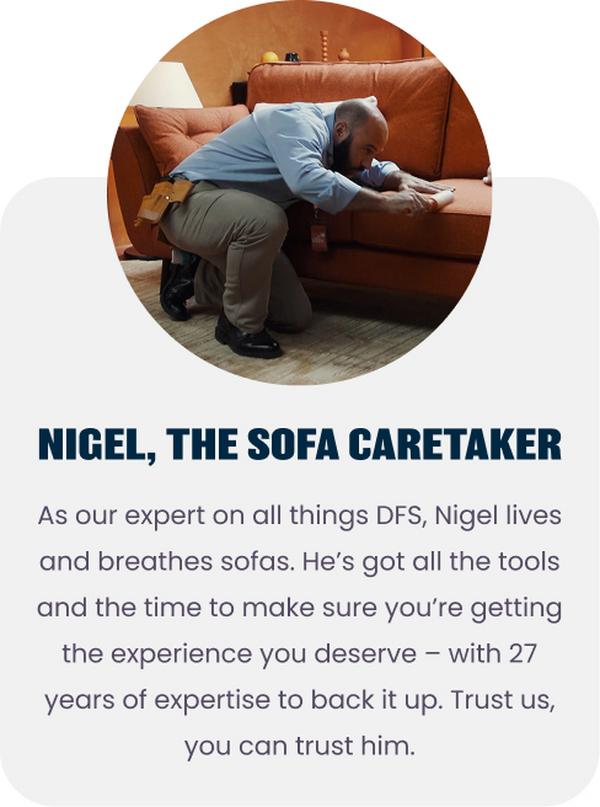 nigel the sofa coordinator