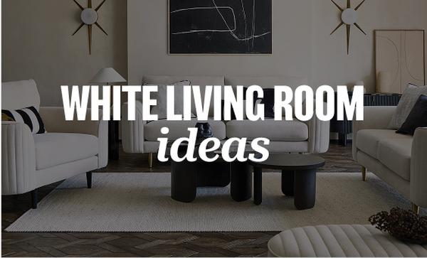 White living room ideas
