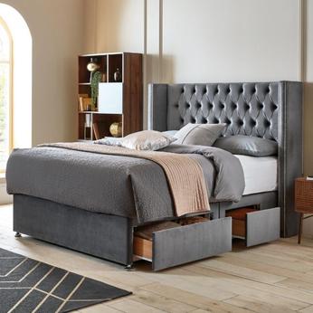 Divan beds with storage