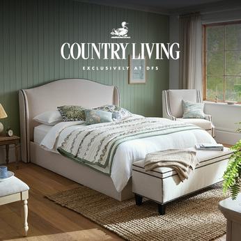cream Country Living Bed frame