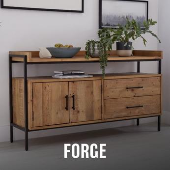 dining room decor with forge sideboard