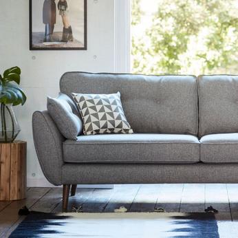 Fabric sofas french connection zinc