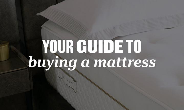 close up picture of a mattress