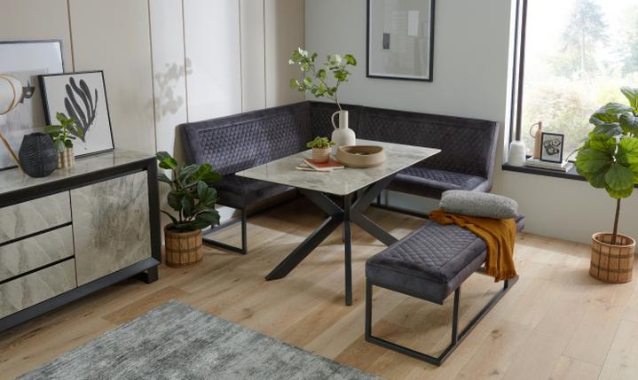 Decorating you home on a budget landan corner dining set