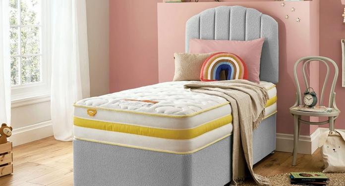 boucle sofa trends beds silentnight violet kids bed