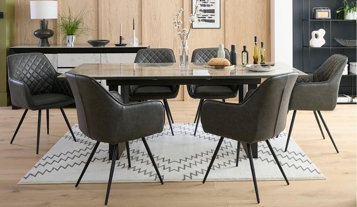 cesare dining table and chair set