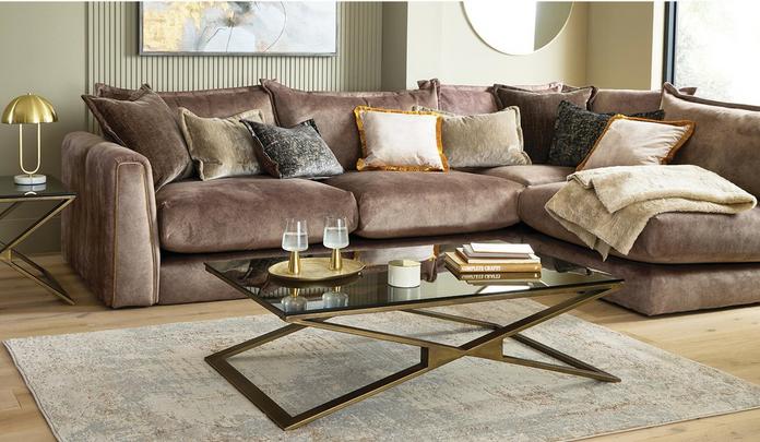 Chocolate home decor with Mena coffee table
