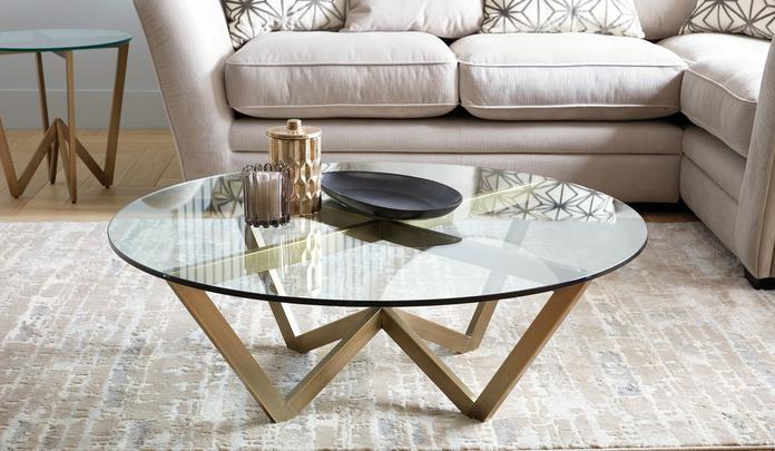 Chocolate home decor with Suki coffee table