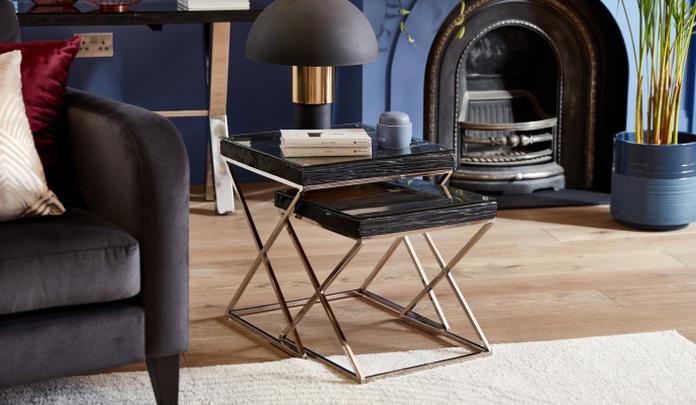 Football room decor with orissa tables