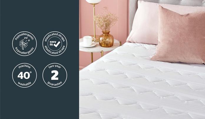 Silentnight hotel collection mattress topper
