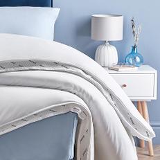 Bedding care guide with airmax duvet