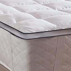 Bedding care guide with hotel collection mattress topper