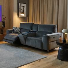 Cinesound Visionary cinema sofa in Grey