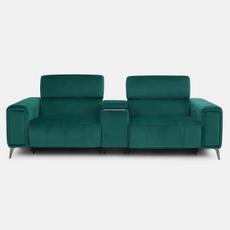 Cinesound Showcase cinema sofa in Teal velvet