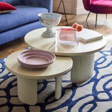 football room decor with becc coffee table