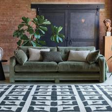 olive green living room ideas with molten sofa