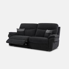 black recliner sofas