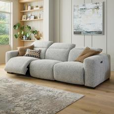 fabric recliner sofas