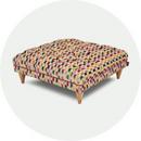 sophie robinson fairlight honeycomb buttercup footstool