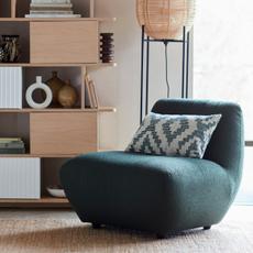 coastal bedroom decor ideas with calix chair