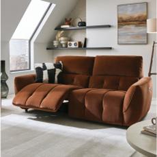 decorating on a budget elektra power recliner in caramel