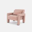 Demure accent chair