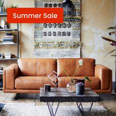 tan hackney sofa in leather sofa category