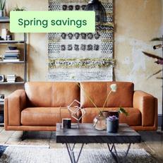 tan hackney sofa in leather sofa category