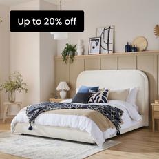 cream calliope bed in all bed category