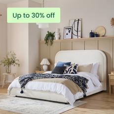 cream calliope bed in all bed category