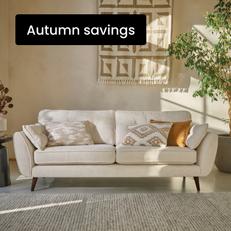 Cream sofa in neutral setting