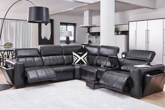 Storeaway Crusade in black leather
