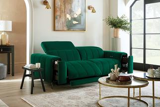 Storeaway torren in reclined position with storage arm open