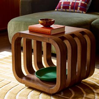 ballota wooden side table