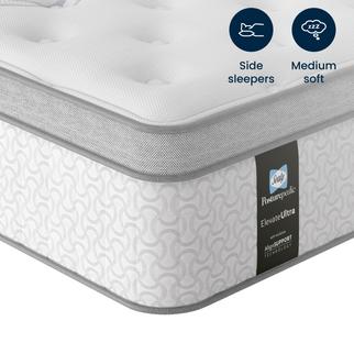 close up of a soft medium mattresses