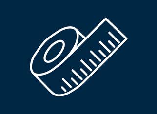 Icon of a measuring tape