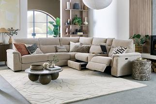 Storeaway Roseley recliner with storage open