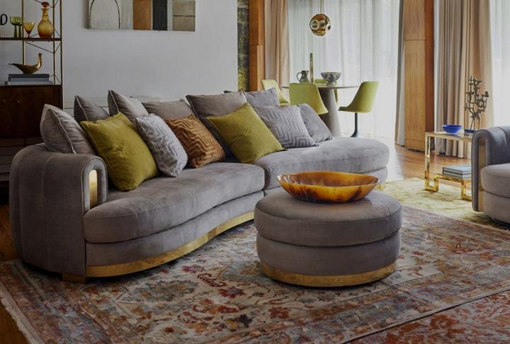 5 vintage home decor styles with spherical sofa